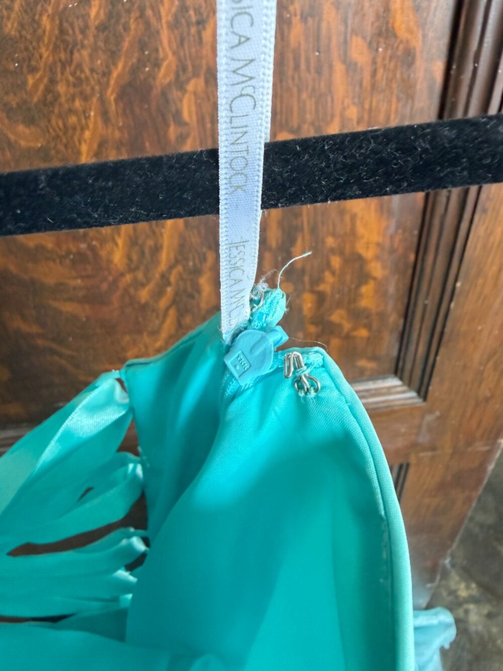 Stunning VTG Jessica McClintock for Gunne Sax Mermaid Dress Sz 5 - Picture 4 of 10